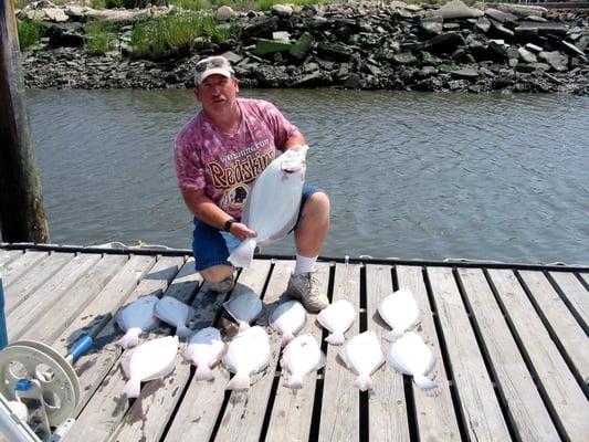 ocean and delaware bay flounder trips