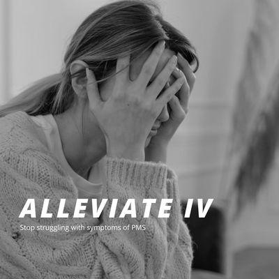 Alleviate IV eases PMS symptoms