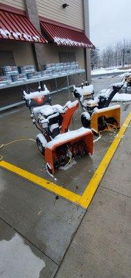 You can buy a snowblower. Comes with snow