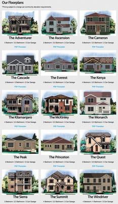 Hi Point Home Builders Floor Plans