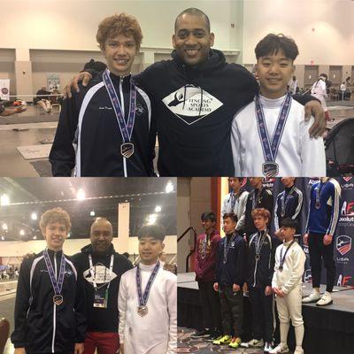 2 fencers in top 8 at the North American Cup in Milwaukee November 2019