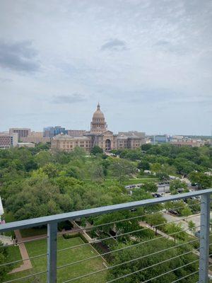 View of Capitol from new building (grand opening today!)