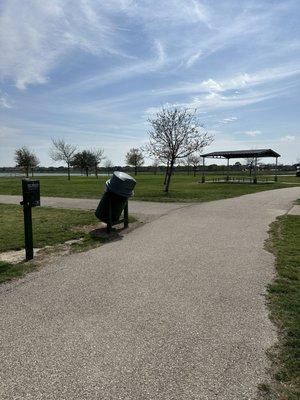 Large dog park