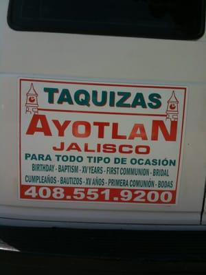 Taquizas Ayotlan Jalisco