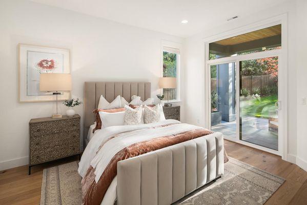 Bedroom - Seattle Home Staging by Decorus