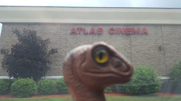 Bob the Raptor Says "I like movies... but I like popcorn prey more."