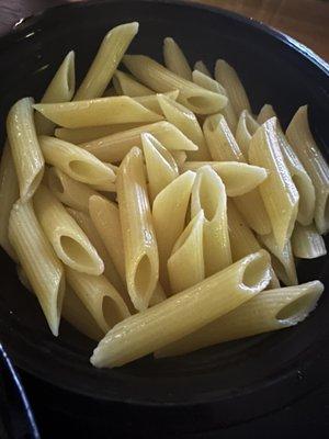 Penne with butter