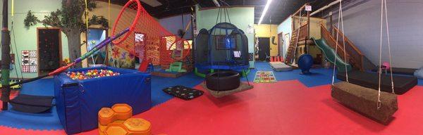 SLAM ZONE Kids Gym sensory equipment!