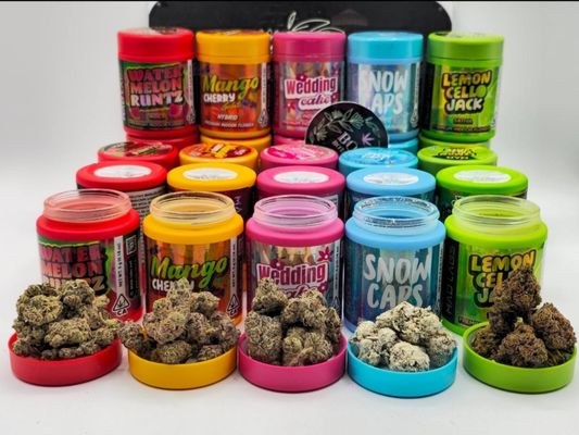 MAD LABS_ 5 Gram Jars (NEW) THC 28-39% -5 Strain...