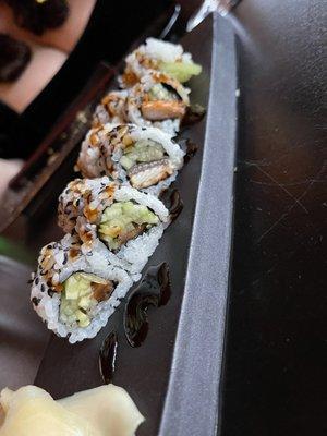 Unagi cucumber roll