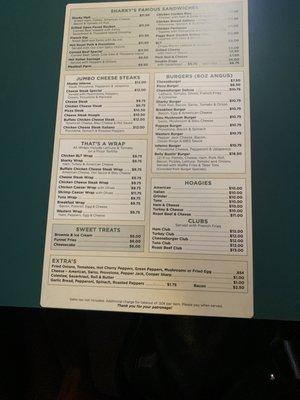 Page 1 if 2 menus