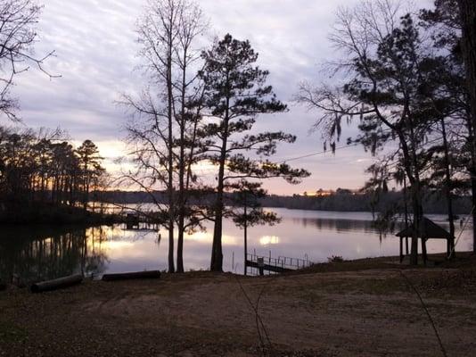 Private Boat Launch and dock on Cotile Lake