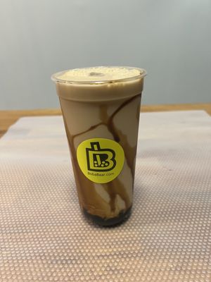 Brown sugar boba milk tea