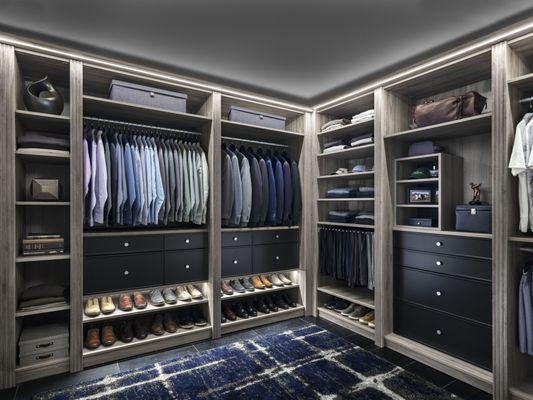 Drift finish - closet