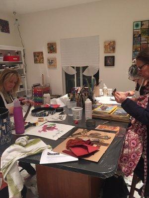 No experience necessary and all experience welcome. Come create with us - Art Fix classes every week!