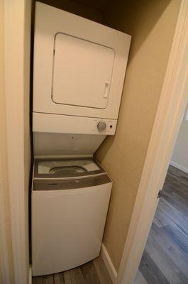 Washer & Dryer In Unit! No more going to the laundromat!