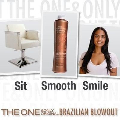 Brazilian Blowout certified; the best opting system for hair. Period. Frizz free, shiny, weather-proof hair lasting 3-4 months