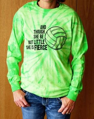 One Color Screen Printed Volley Ball Shirts