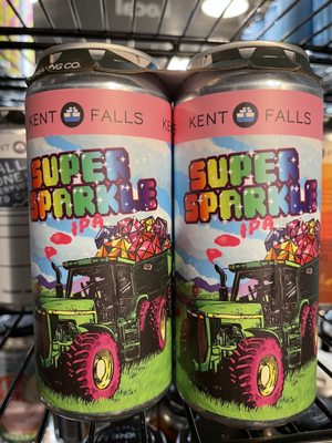 Super Sparkle from Kent Falls Brewing. Outstanding IPA