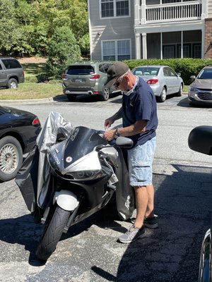 Making a motorcycle key