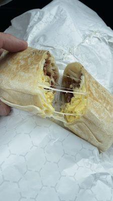 Breakfast burrito