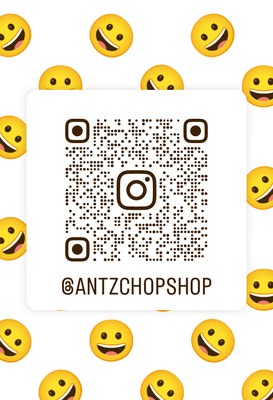 Be sure for a quick response to follow our ig account @Antzchopshop