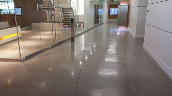 Polished concrete!