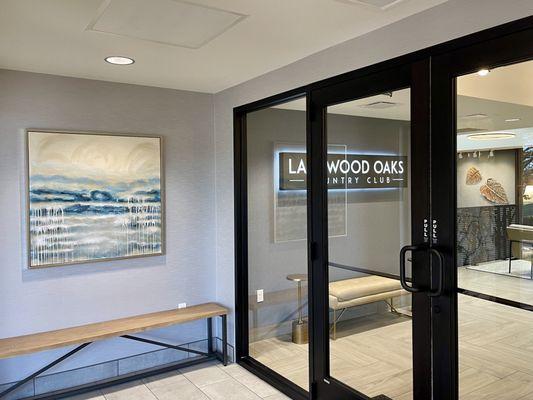 Lakewood Oaks Clubhouse - Entry Vestibule
Interior Design, Art, Furnishings, Lighting, and Decor by KHL Design Studio
Lee's Summit, MO