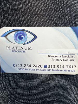 Platinum Eye Center