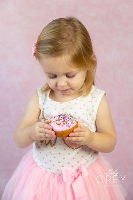 Photo worthy sprinkle donuts-- and so delicious!