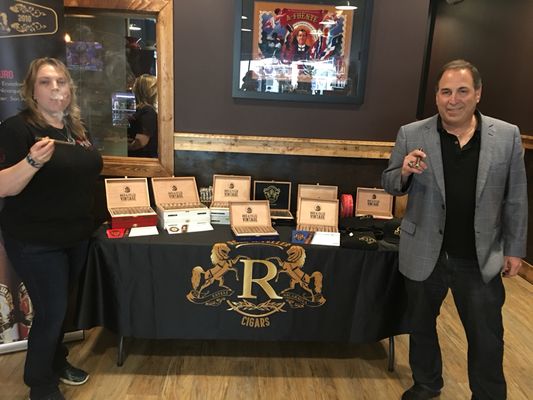 Kevin Schweitzer from Rock A Feller Cigars