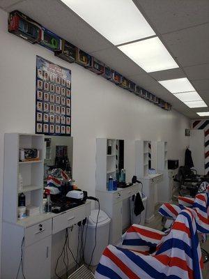 Barber stations