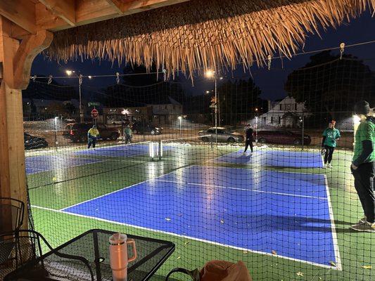 Pickleball court