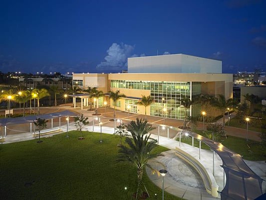 We built Nova Southeastern University's Performing Arts Center