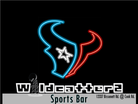 Wildcatter 2 your neighborhood Sports bar Best source for the Houston Texans