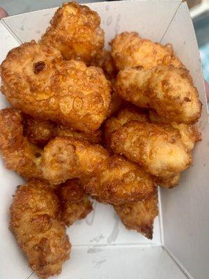 Fried Cheese Curds - From "The Curd Girl" Stand.  (Blue Ribbon Winner)