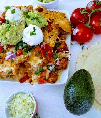 Stylish nachos,all organic products