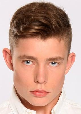 Popular young mans haircut by David Petrano