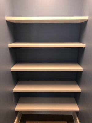 Custom shelfs