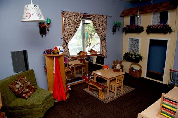 One of the play rooms