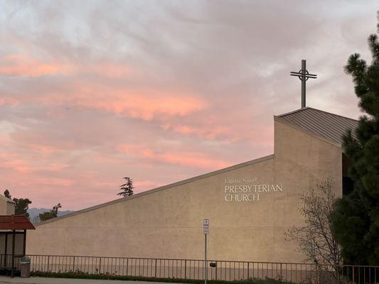 Sanctuary Exterior from Alicia Pkwy