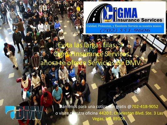 DMV Services...