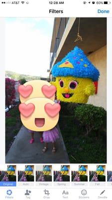 And the Shopkins piñata!!