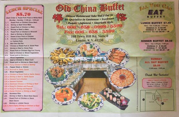 Menu Front