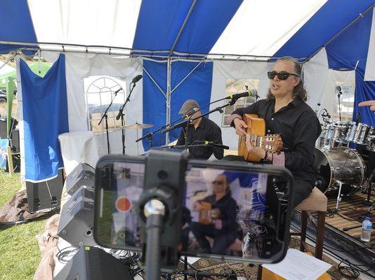 Headwaters Festival... joined on percussion by J.J.