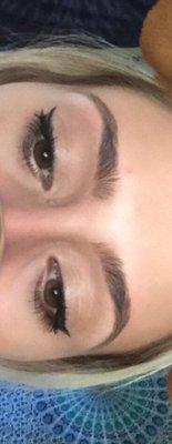 Brows by Sarah (pictures don't do justice-- my confidence went up 10 notches)