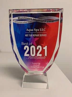 Team Aqua Spa did it again