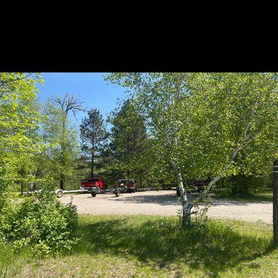 Parking area when you bring your boat