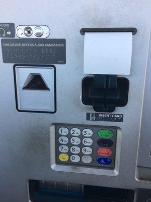 Atm pin pad