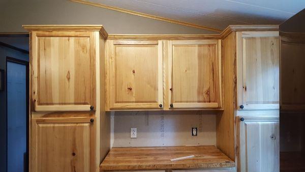 Kitchen cabinets